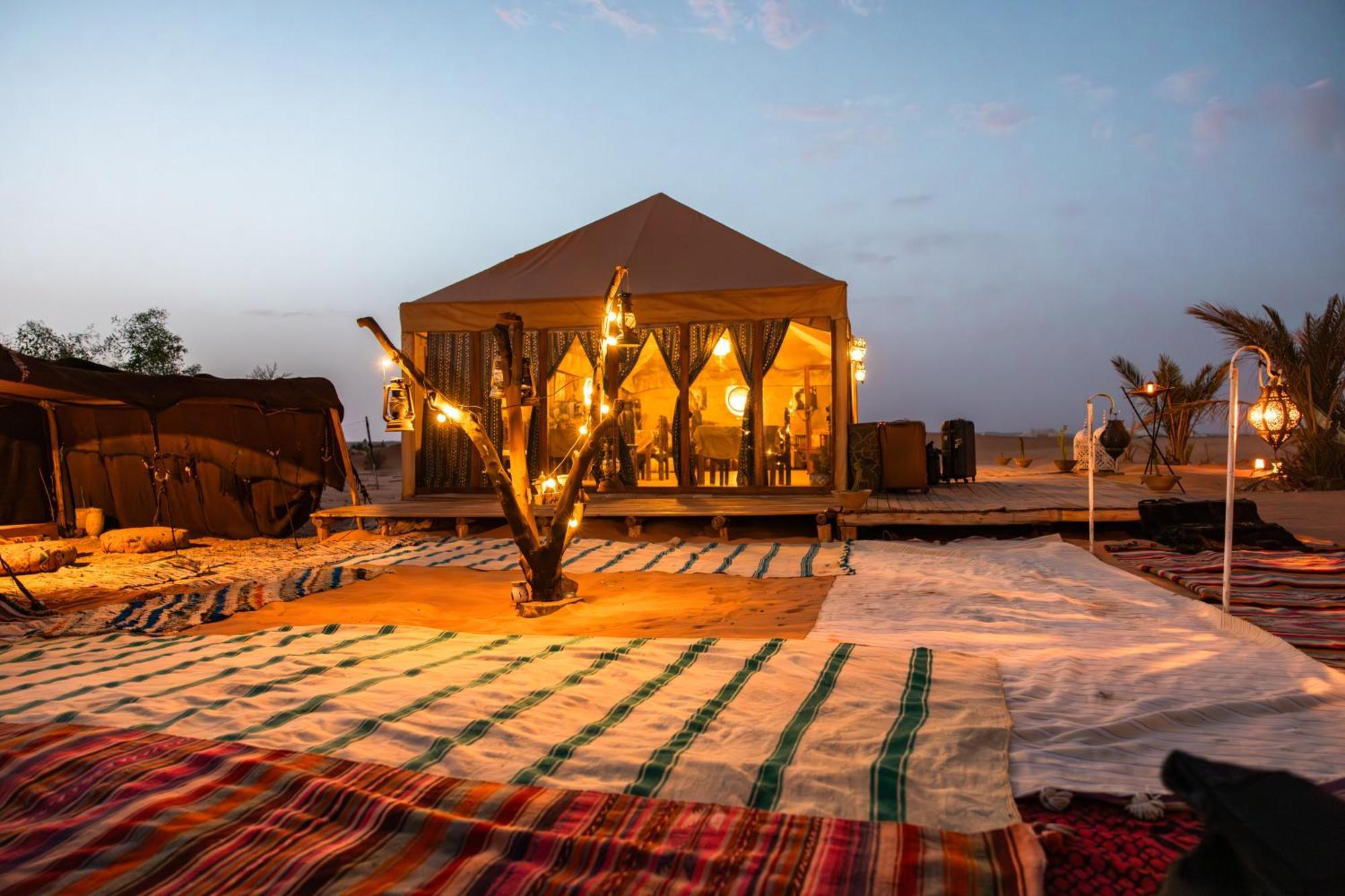 Sunrise Sahara Camp Hotel Merzouga Bagian luar foto