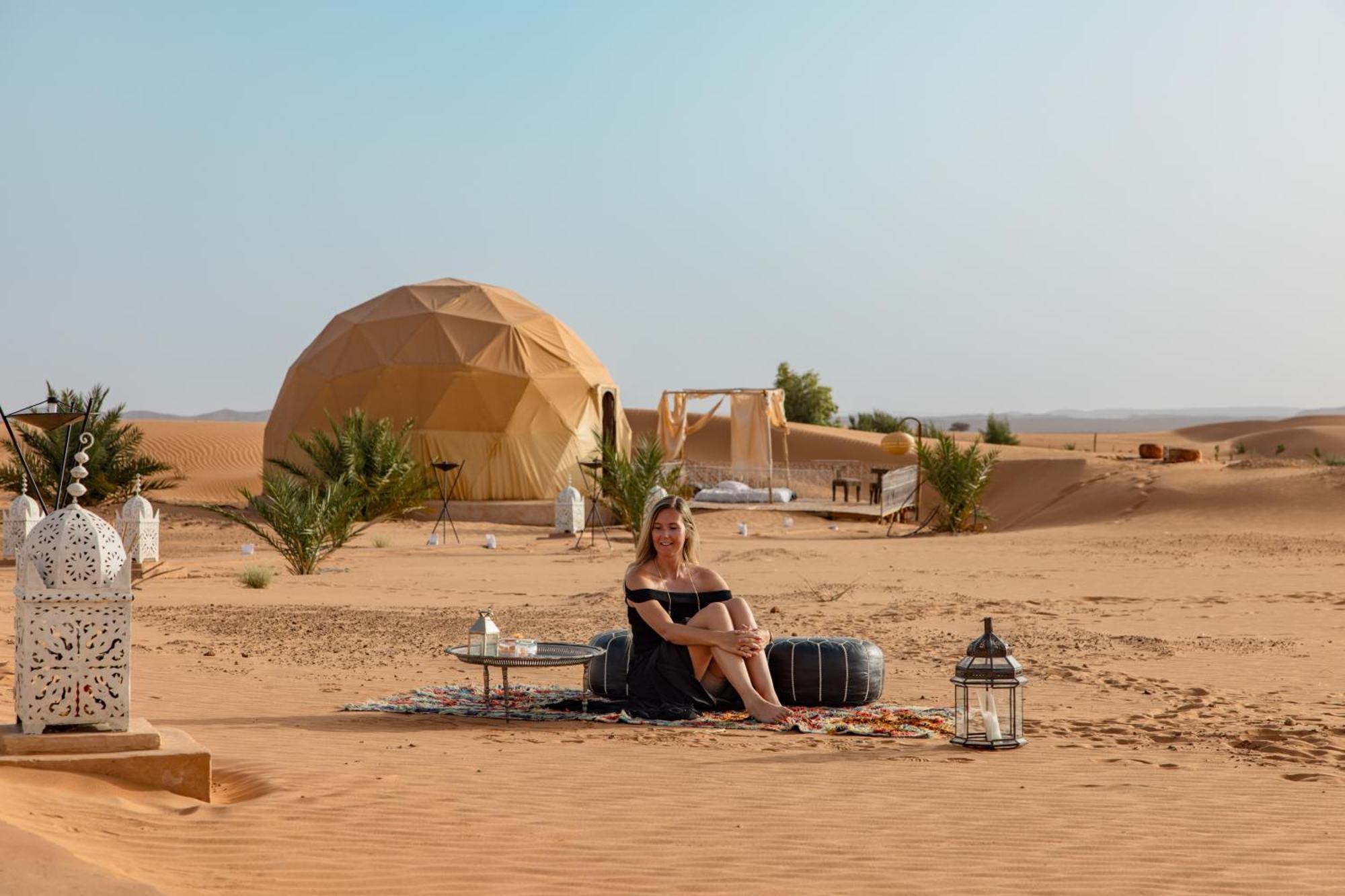 Sunrise Sahara Camp Hotel Merzouga Bagian luar foto